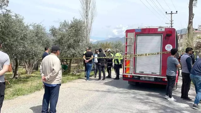 Fethiye'de devrilen forkliftin operatörü hayatını kaybetti