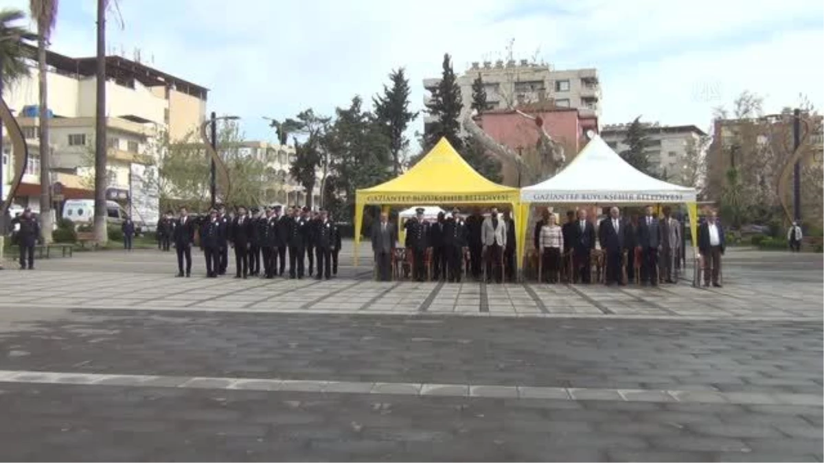 Son dakika... GAZİANTEP - İslahiye\'de Türk Polis Teşkilatının 177. kuruluşu yıl dönümü kutlandı