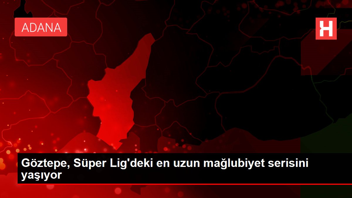Göztepe, Süper Lig'deki en uzun mağlubiyet serisini yaşıyor