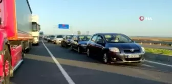 İpsala Sınır Kapısı'nda 3 kilometre alışveriş kuyruğu