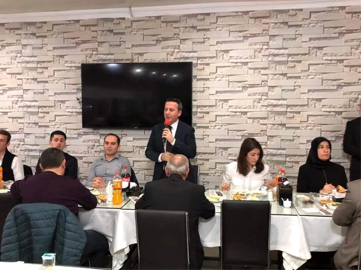 Kaymakam Görmüş, şehit aileleri ve gazilerle iftarda buluştu