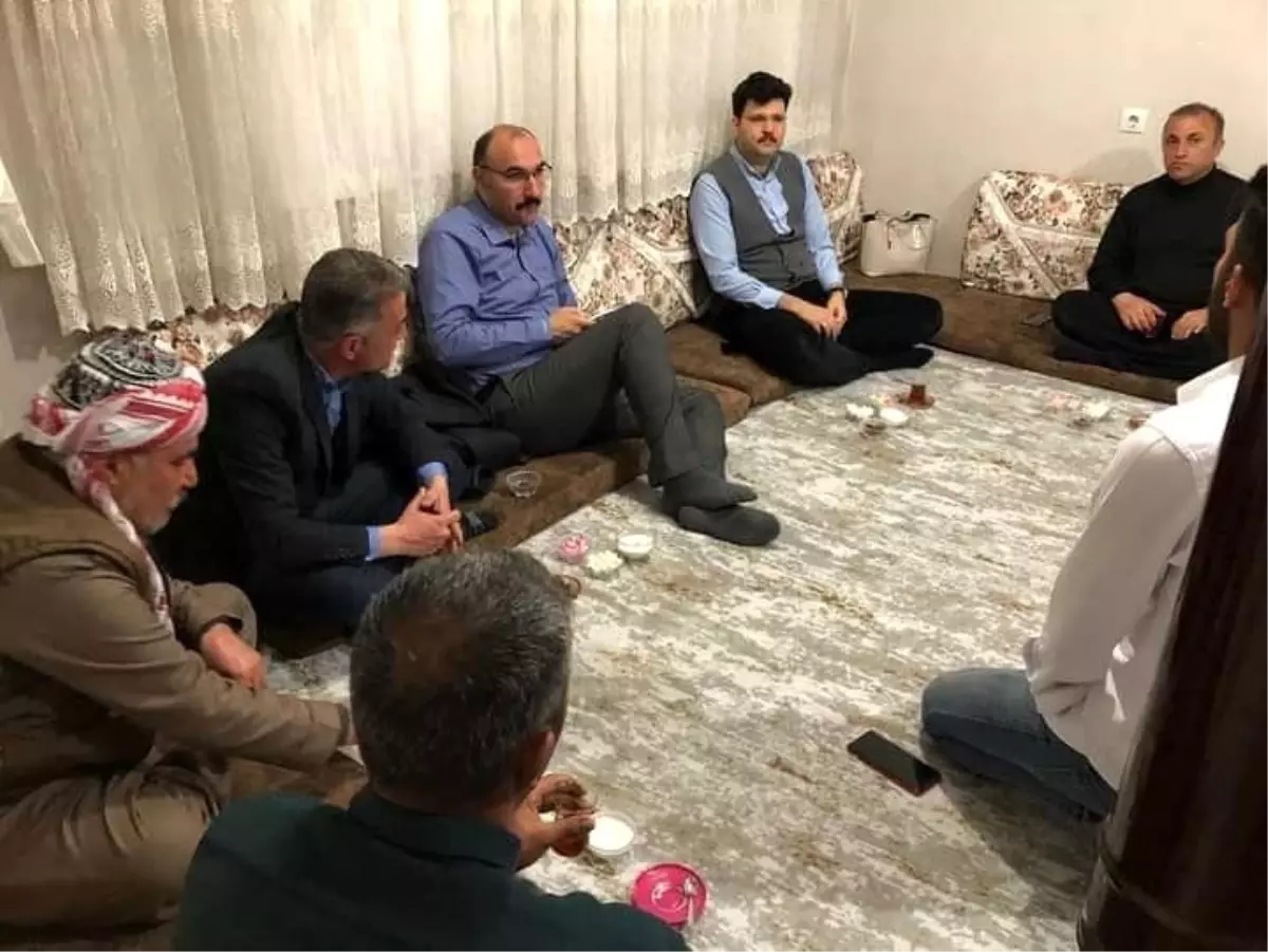 Kaymakam Kurt ve Belediye Başkanı Dündar gazi ailesiyle iftar açtı