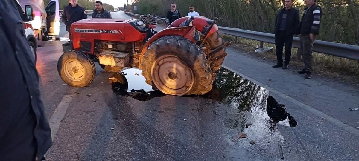 Manisa\'da trafik kazası: 1 yaralı
