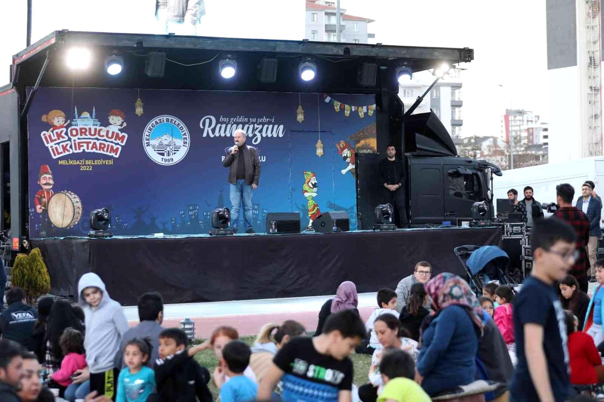 Melikgazi\'de çocuklar Ramazan coşkusunu yaşayarak öğrendi