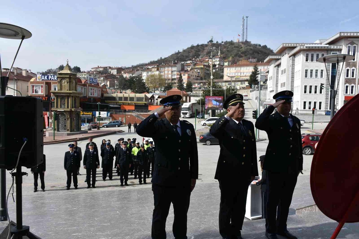 Son dakika... Polis Haftası Tosya\'da törenle kutlandı
