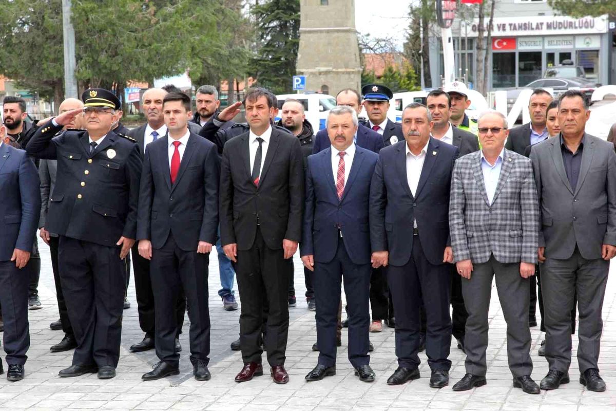 Son dakika haber! Sungurlu\'da Polis haftası kutlandı