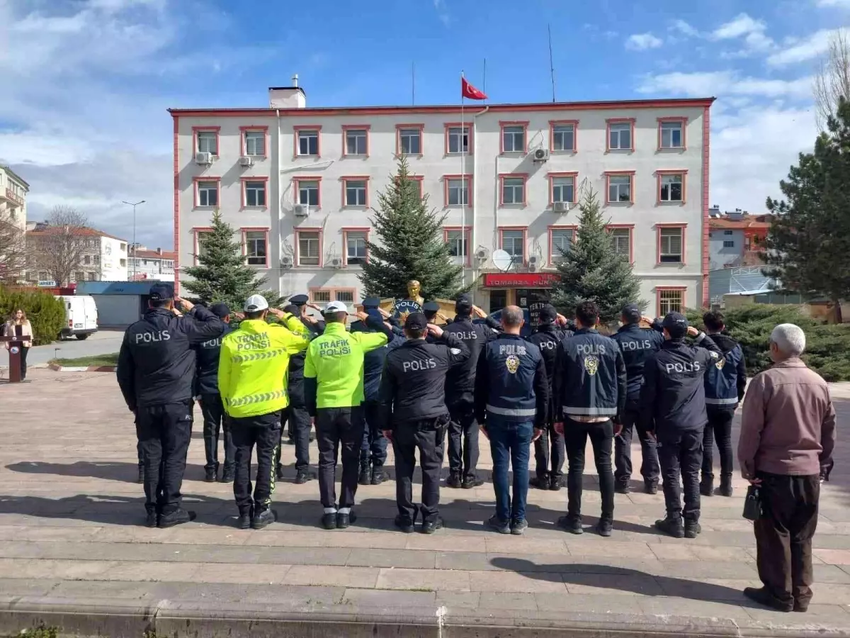 Son dakika haber | Tomarza\'da Polis Haftası kutlandı