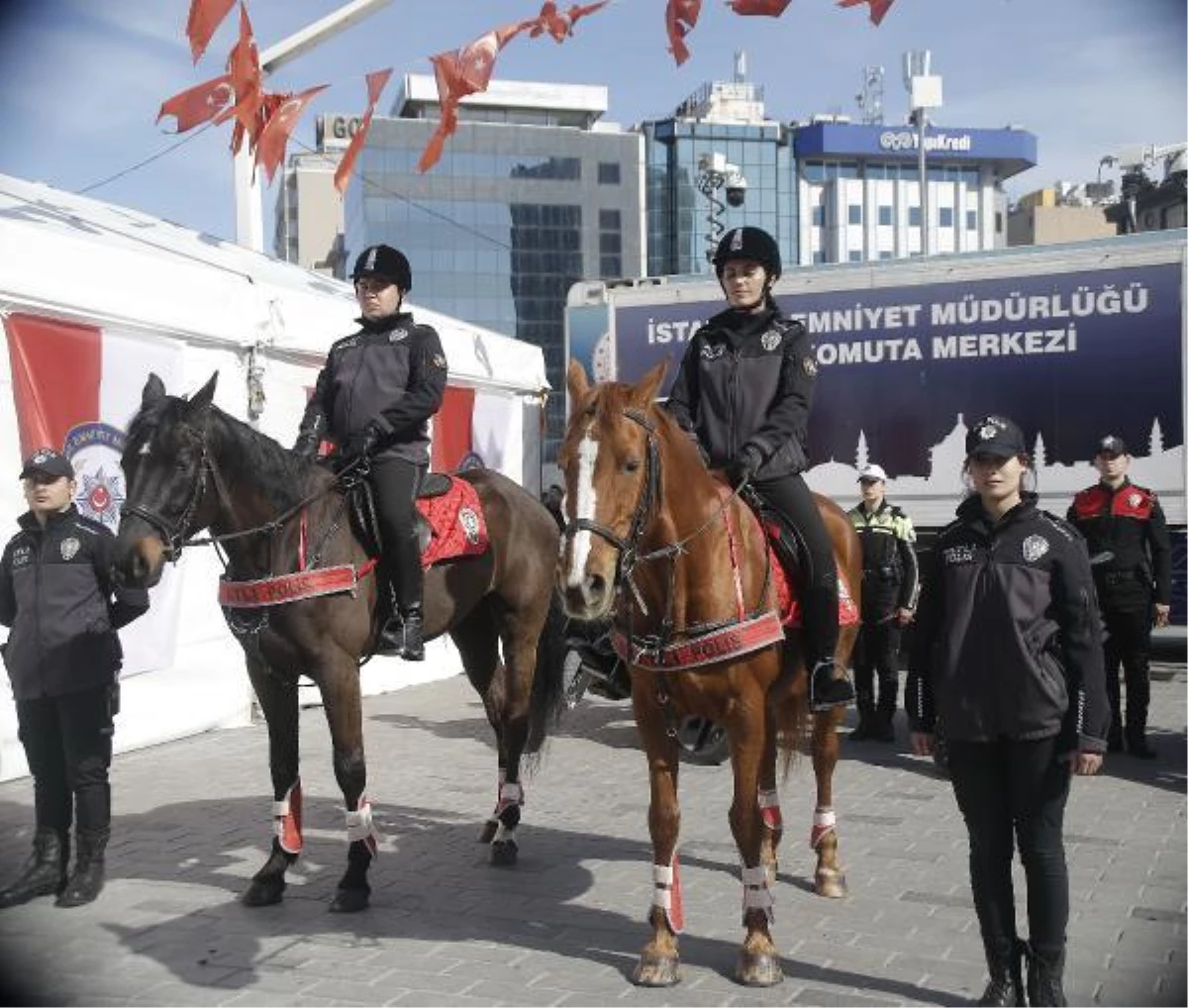 TÜRK POLİS TEŞKİLATININ KURULUŞUNUN 177. YILI TAKSİM\'DE KUTLANDI