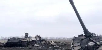 Ukrayna, Rusya'ya ait askeri araçların imha görüntülerini yayınladı