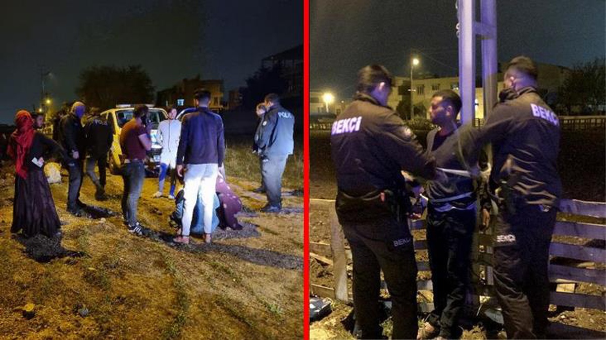 Akıl almaz olay! Ailesinin direğe bağladığı kişiyi, bekçiler kurtardı