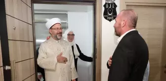 Diyanet İşleri Başkanı Erbaş, sahurda Ünal ailesinin evine konuk oldu