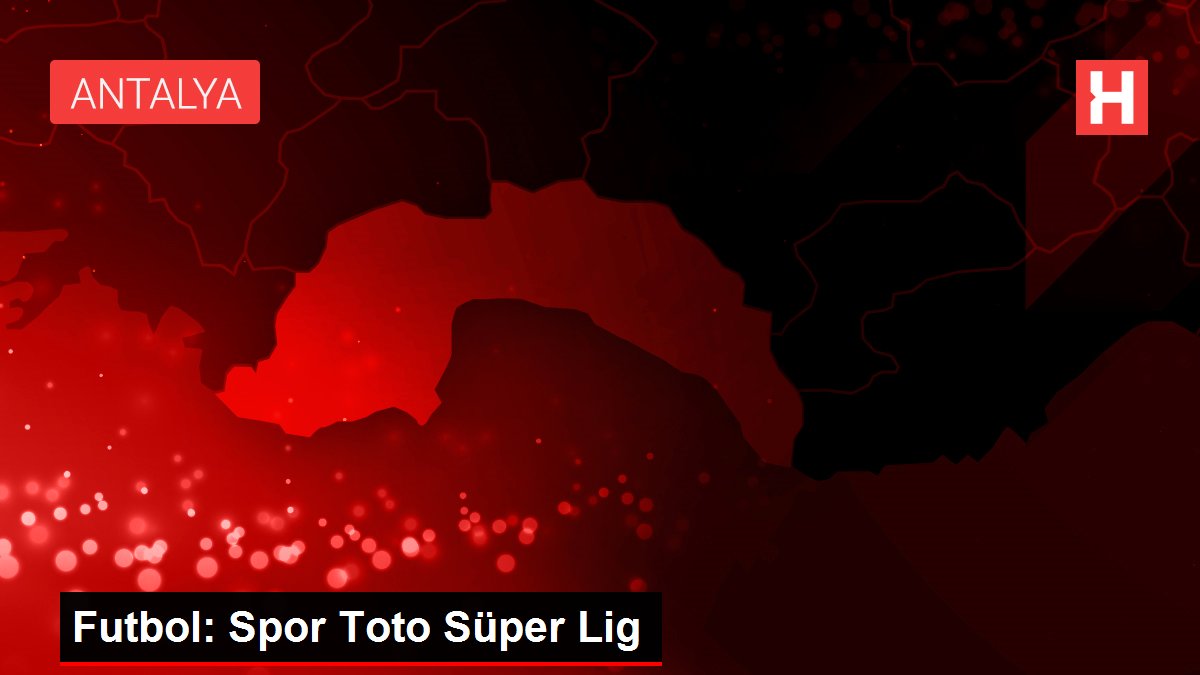 Fraport TAV Antalyaspor - Atakaş Hatayspor: 4-1
