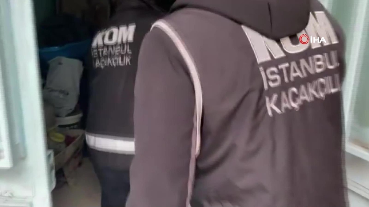 Kaçak tütün satıcılarına operasyon