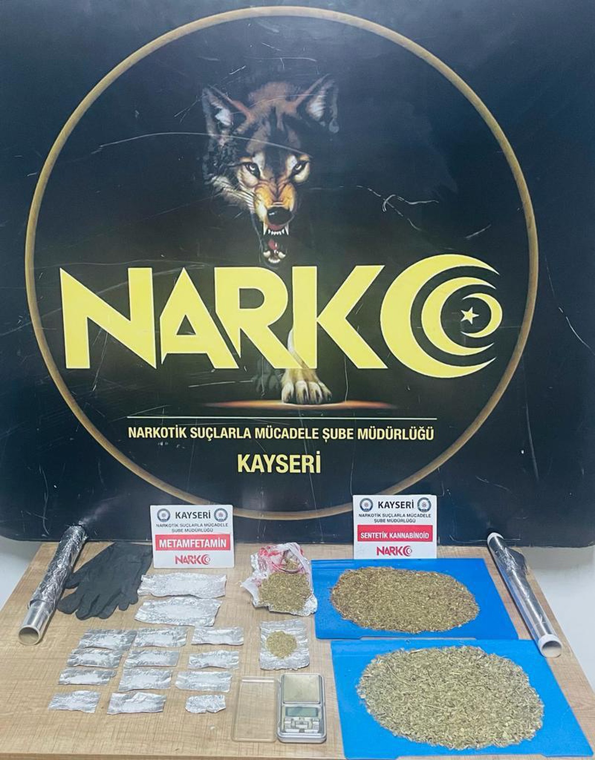 Kayseri\'de uyuşturucu operasyonunda 11 şüpheli yakalandı