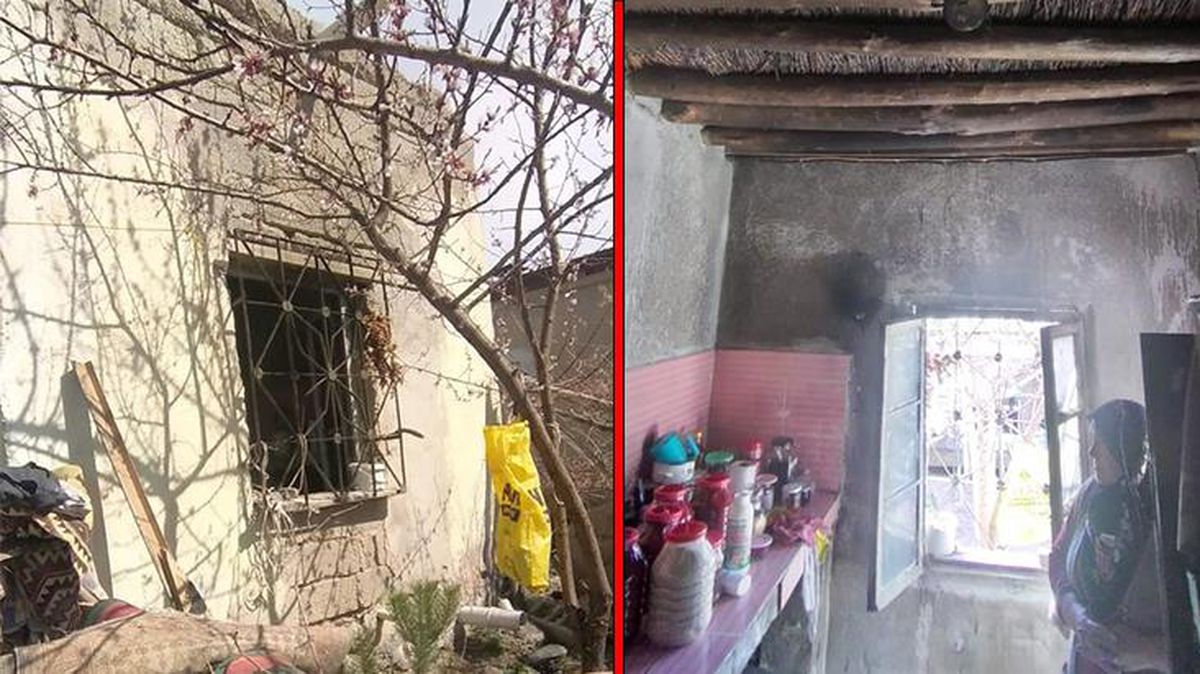 Kayseri\'de tavaya yanlışlıkla dökülen benzin yangın çıkardı! Baba ve kızı yaralandı