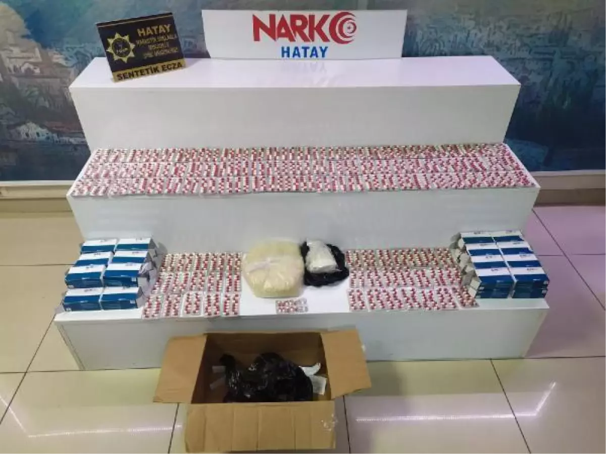 Künefe malzemeleri arasından kırmızı reçeteli haplar çıktı