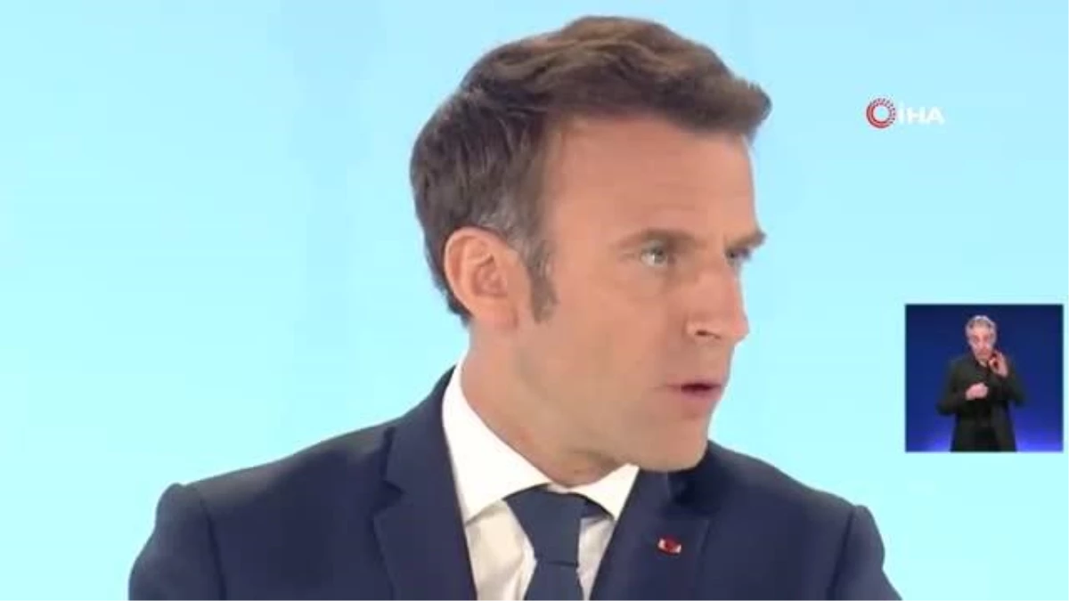 Macron: "Müslümanların veya Yahudilerin dinlerinin emrettiği gibi yemek yemelerini engelleyen bir Fransa istemiyorum"