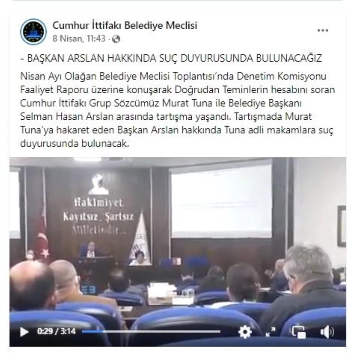 Mecliste 'kes şunun sesini' tartışması