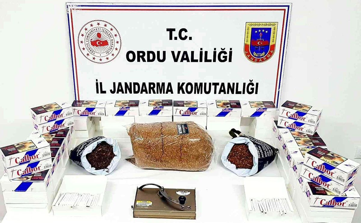 Son dakika haber: Ordu\'da kaçak sigara operasyonu