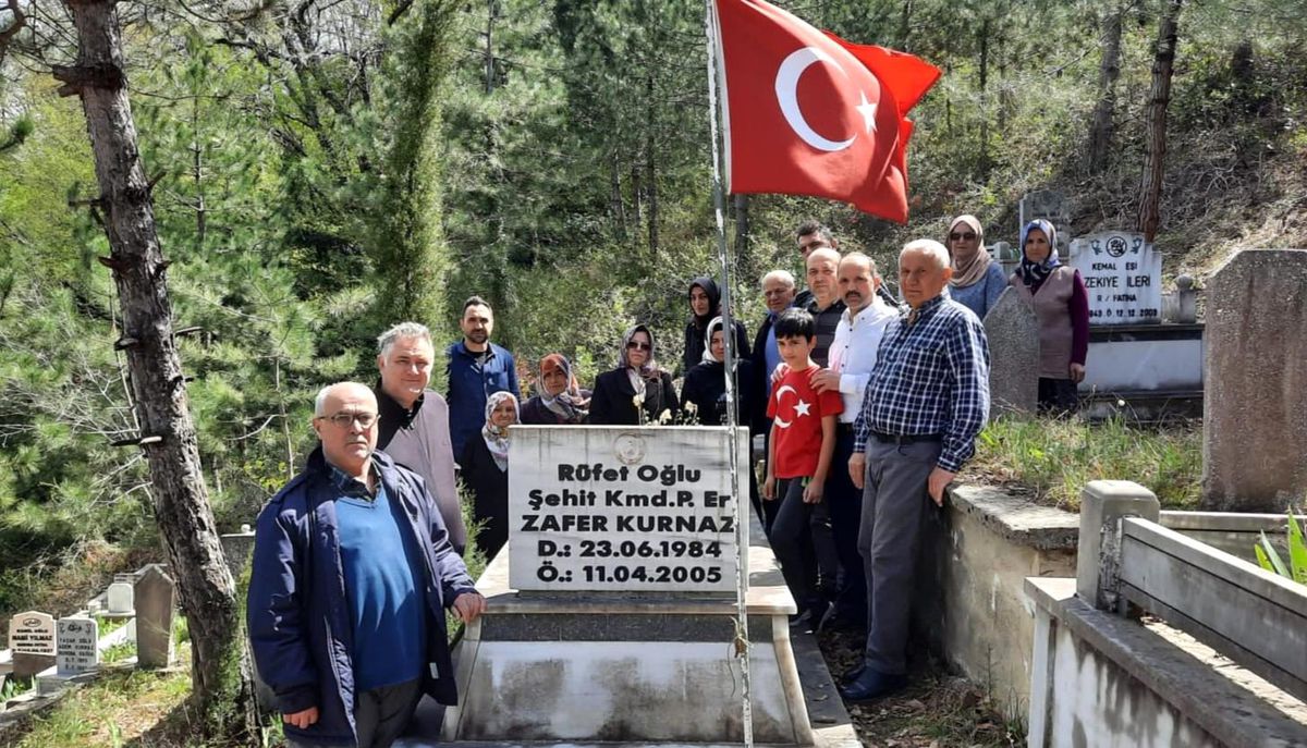 Son dakika haber | Şehit asker dualarla anıldı