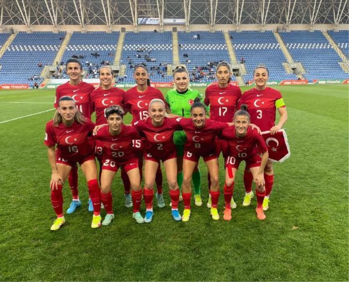 A Milli Kadın Futbol Takımı, İsrail\'e mağlup oldu