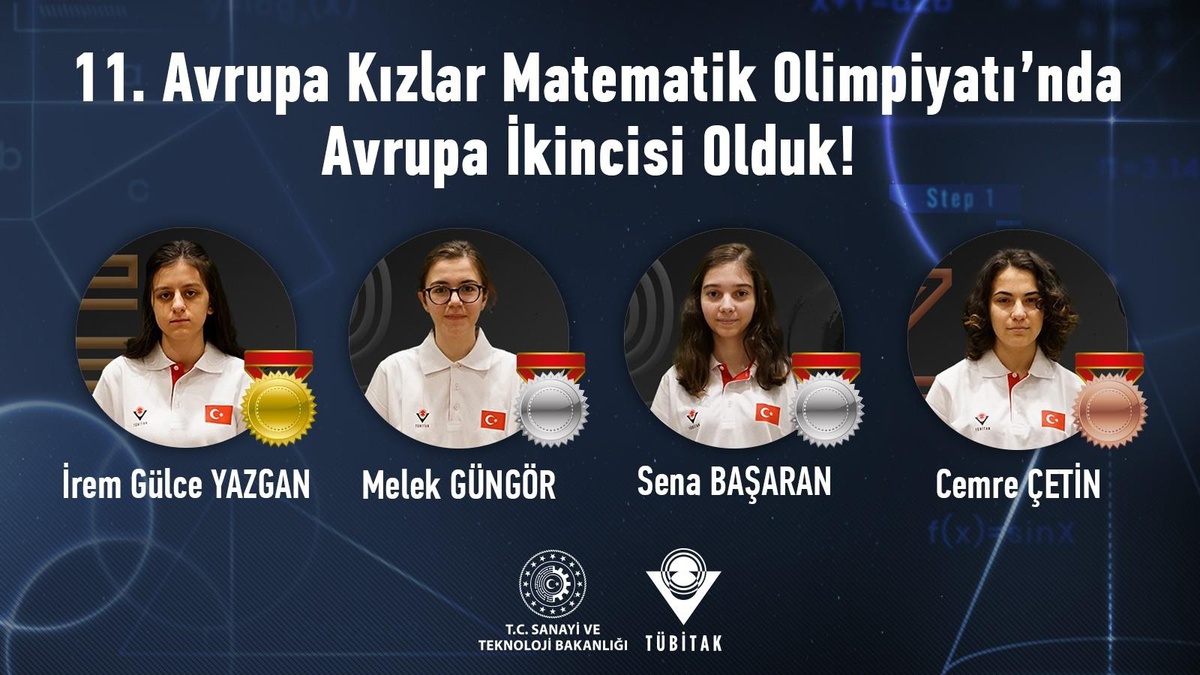 Avrupa Kızlar Matematik Olimpiyatı\'nda tarihi başarı