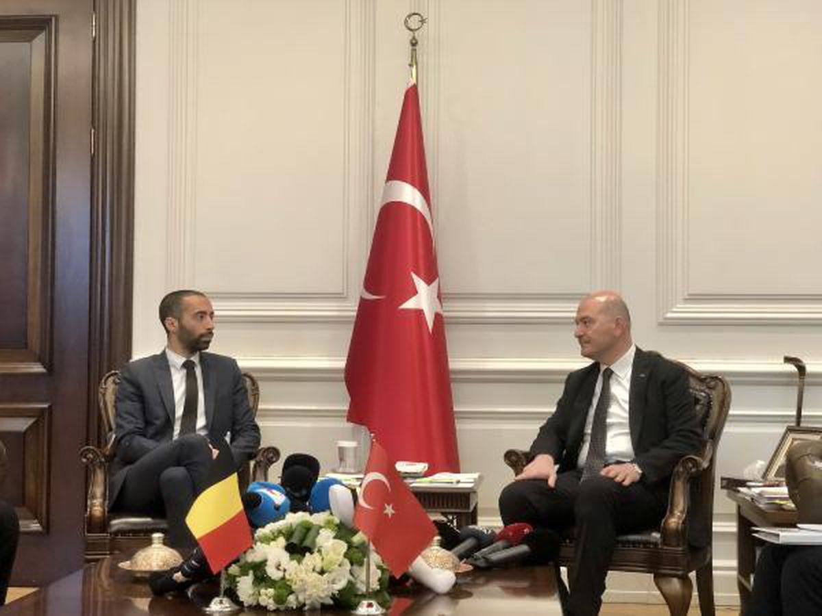 Bakan Soylu, Belçika Göç İşlerinden Sorumlu Devlet Sekreteri ile görüştü