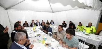 Başkan Taban polis memurlarıyla iftar sofrasında buluştu