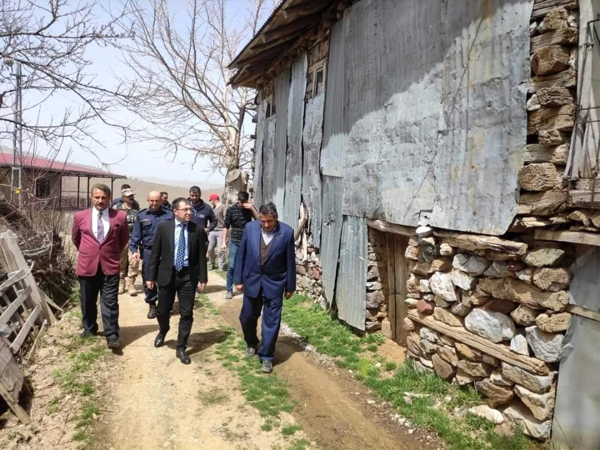 Depremden etkilenen köylerde hasar tespit çalışmaları sürüyor