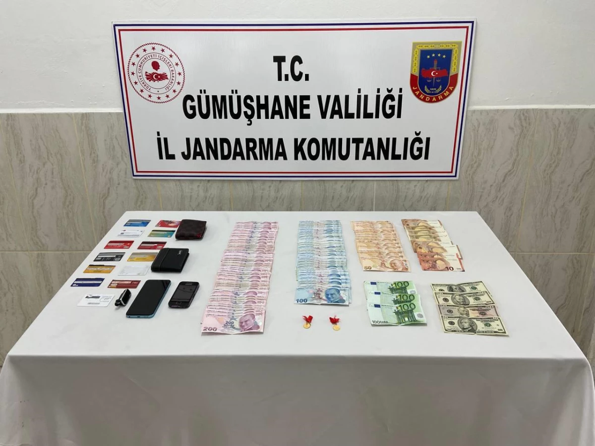 Gümüşhane\'de kendini jandarma olarak tanıtıp dolandırıcılık yapan zanlı tutuklandı