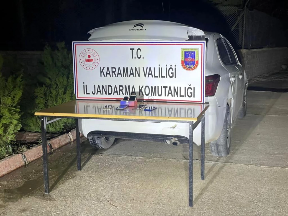 Karaman\'da telefonla dolandırıcılık yapmaya çalışan 4 kişi yakalandı