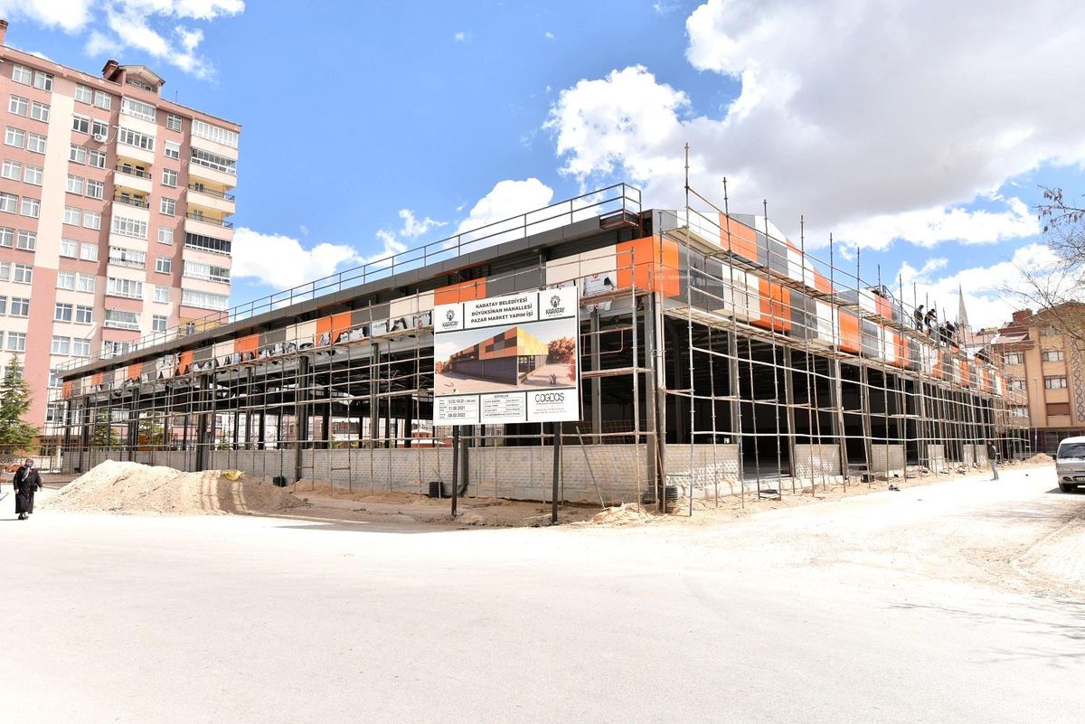 Karatay Belediyesi\'nden GES modeliyle pazar market hizmeti