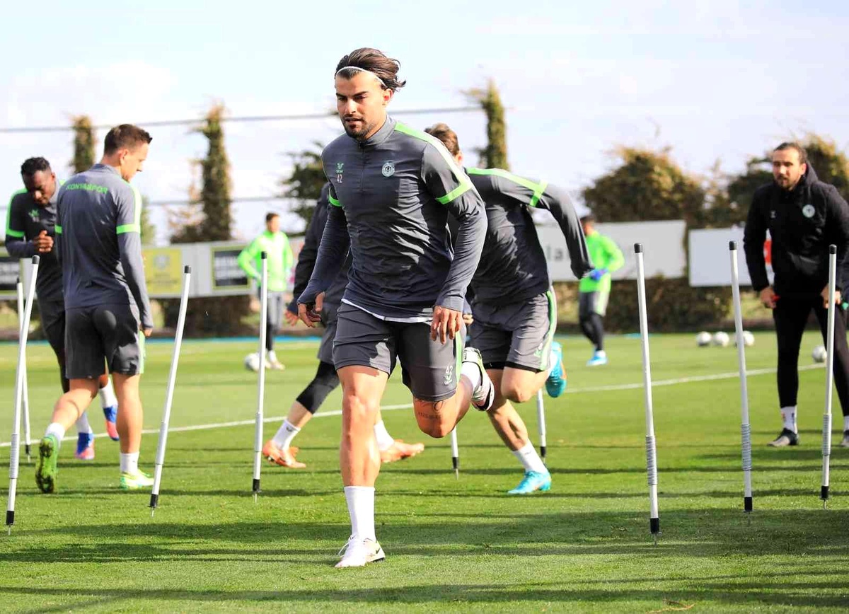 Konyaspor Gaziantep FK maçına hazırlanıyor