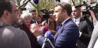 Macron, sağlık çalışanlarıyla bir araya geldiMacron: 'Nicolas Sarkozy'nin desteği beni onurlandırıyor'