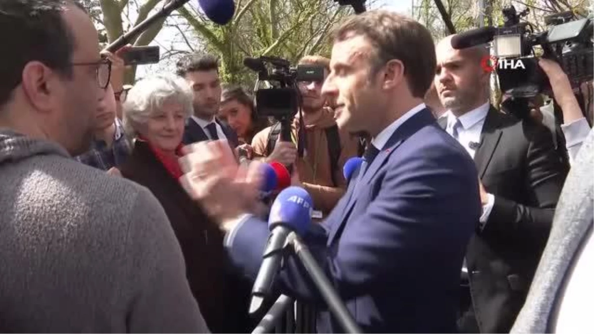 Macron, sağlık çalışanlarıyla bir araya geldiMacron: "Nicolas Sarkozy\'nin desteği beni onurlandırıyor"