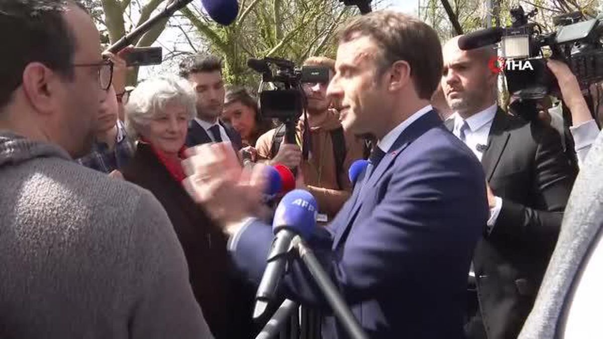 Macron, sağlık çalışanlarıyla bir araya geldiMacron: 'Nicolas Sarkozy'nin desteği beni onurlandırıyor'