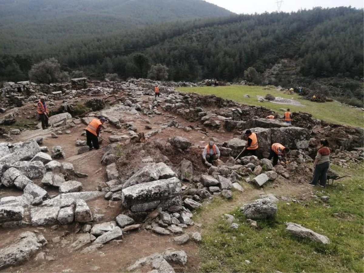 Muğla\'daki Sinuri antik kentinde 87 yıl aranın ardından kazı çalışması başladı