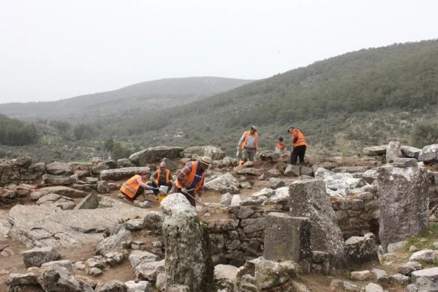 Muğla'daki Sinuri antik kentinde 87 yıl aranın ardından kazı çalışması başladı