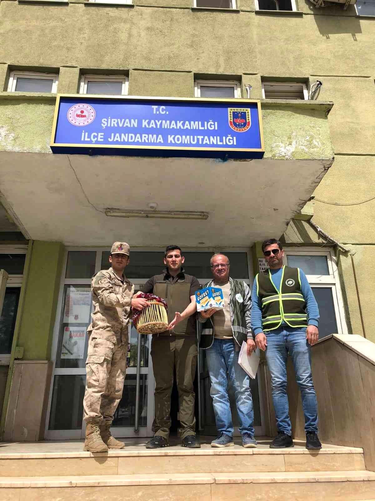 Siirt\'te kaçak avcılık yapan şahsa tutanak tutuldu