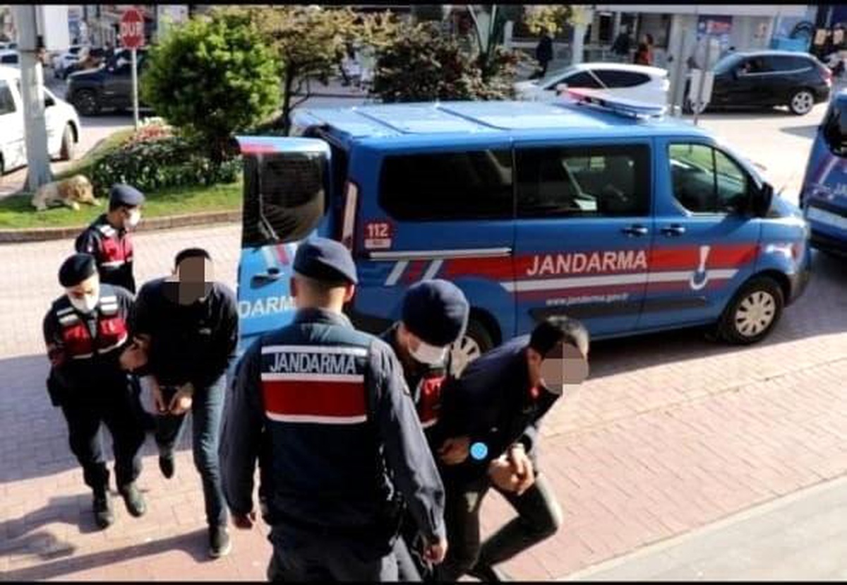 Sinop\'ta jandarma hırsızlık şebekesini çökertti