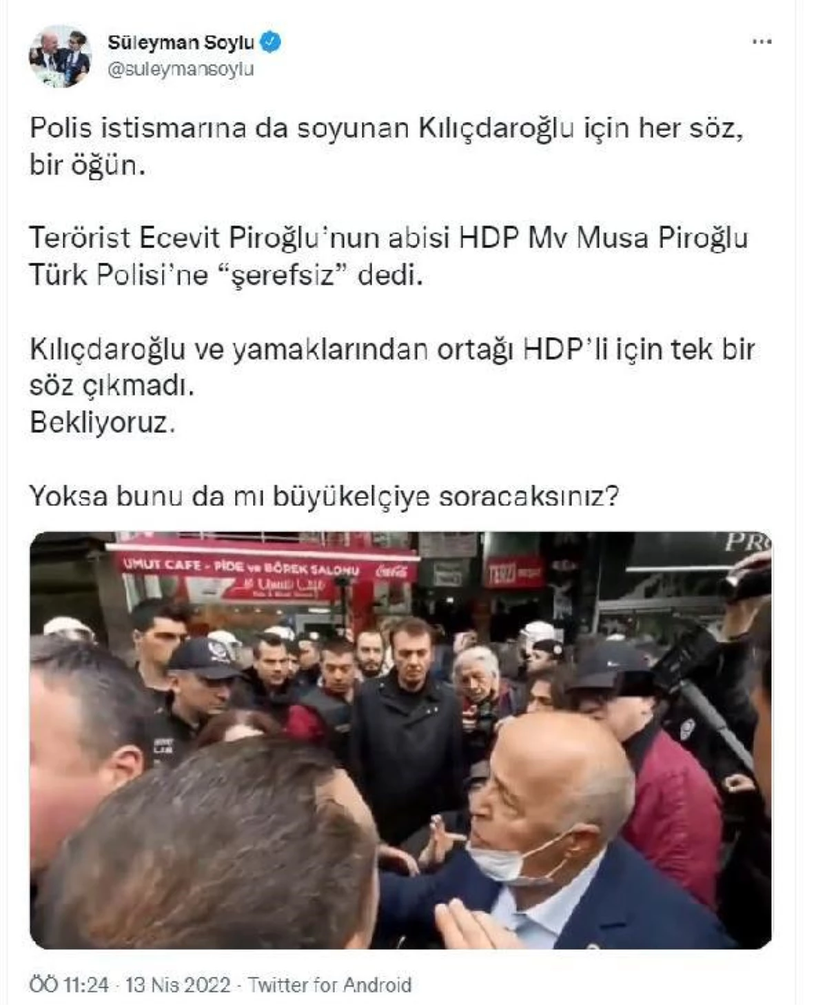 Bakan Soylu\'dan Kılıçdaroğlu\'na \'HDP\' tepkisi