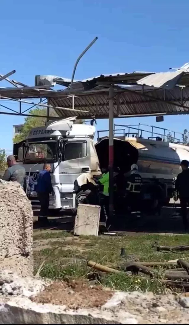 Batman'da tankerde gaz sıkışması sonucu patlama: 1 yaralı