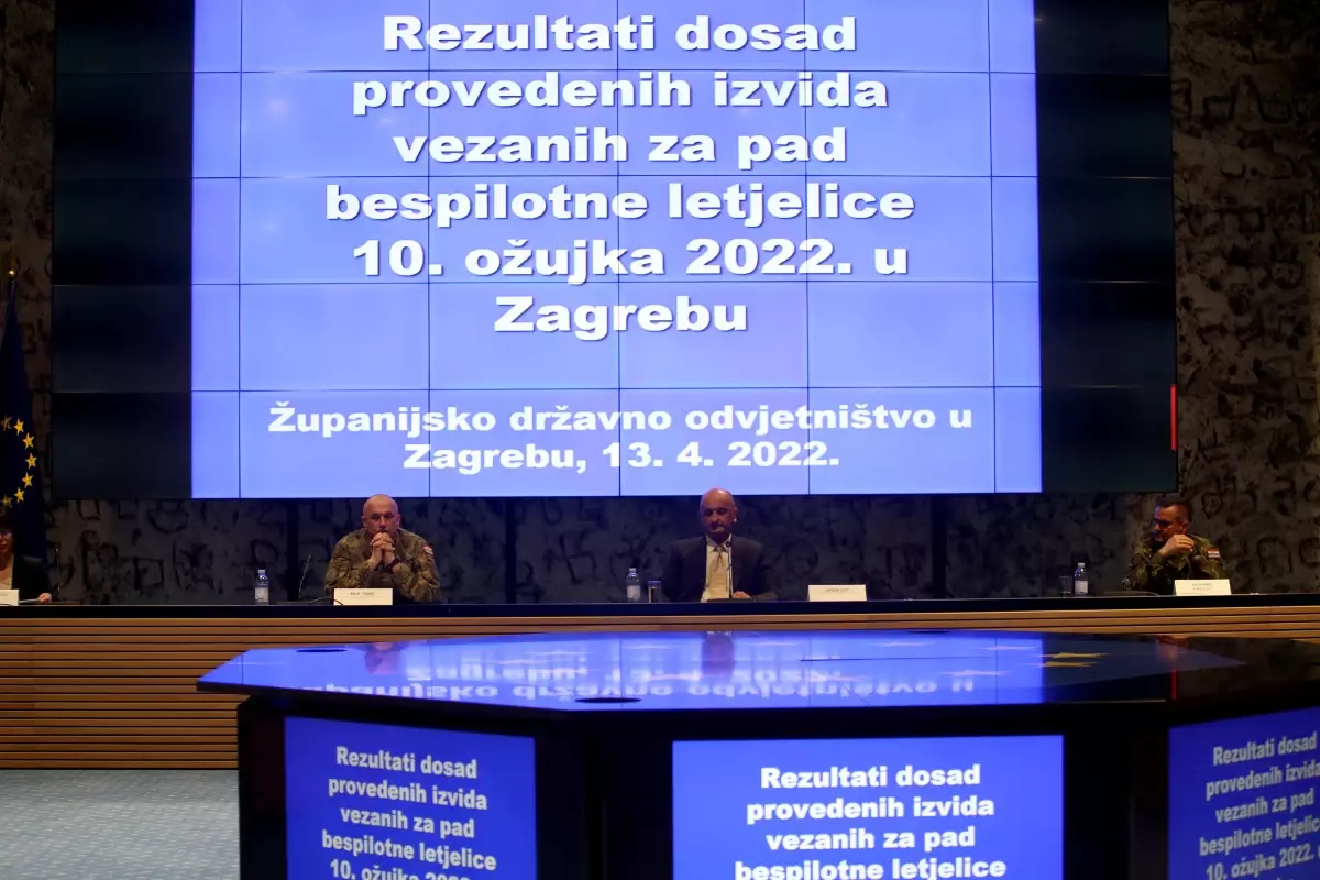 Son dakika haber | Hırvatistan: Zagreb\'e düşen İHA hava bombası taşıyordu