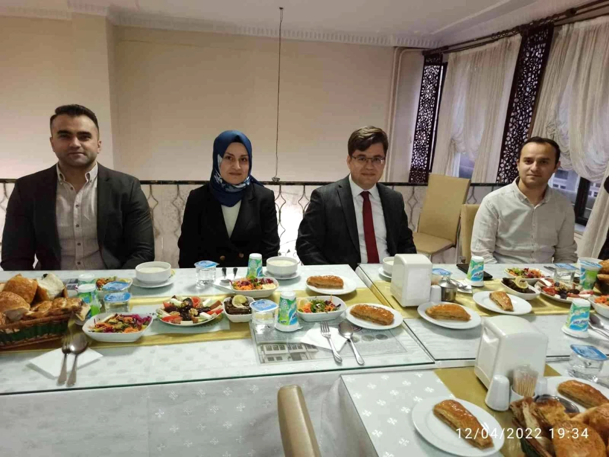 Son dakika yerel: Kaymakam Düzgün, polis teşkilatı ile iftarda bir araya geldi