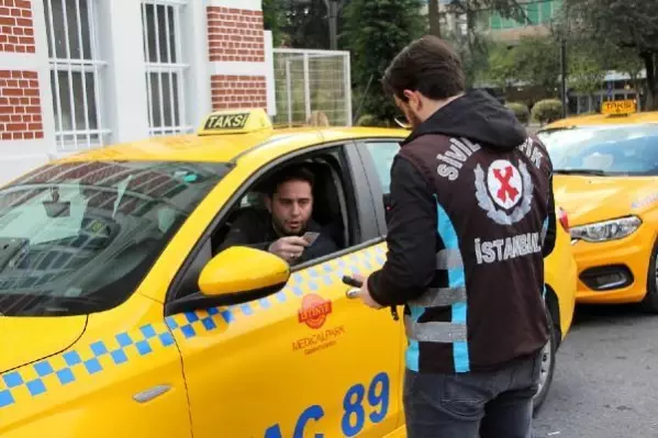 Şişli'de taksi denetimi