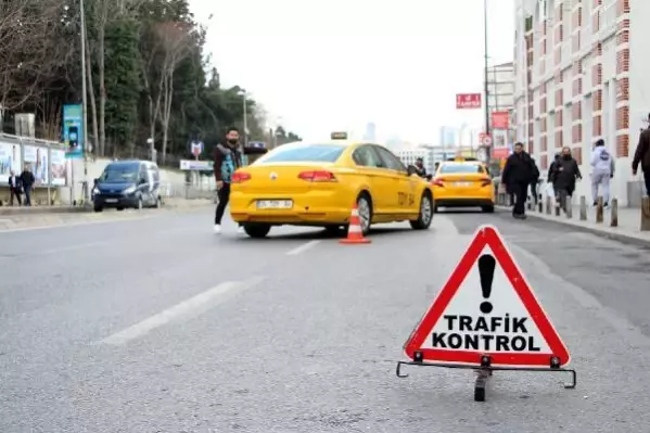 Şişli'de taksi denetimi