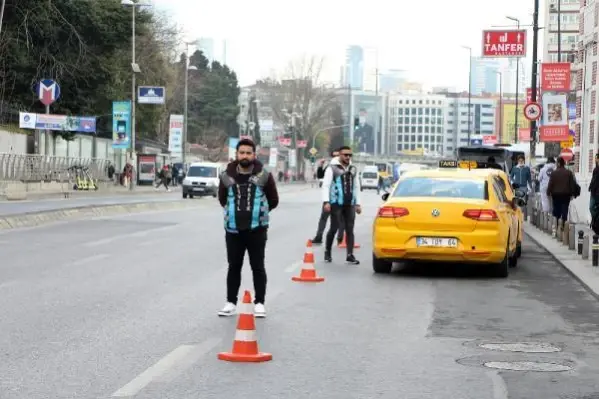 Şişli'de taksi denetimi