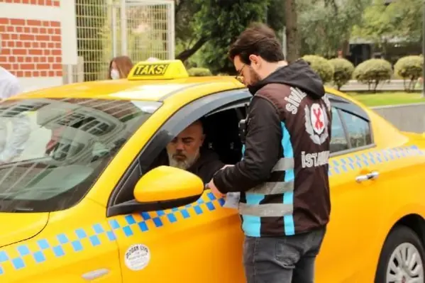 Şişli'de taksi denetimi