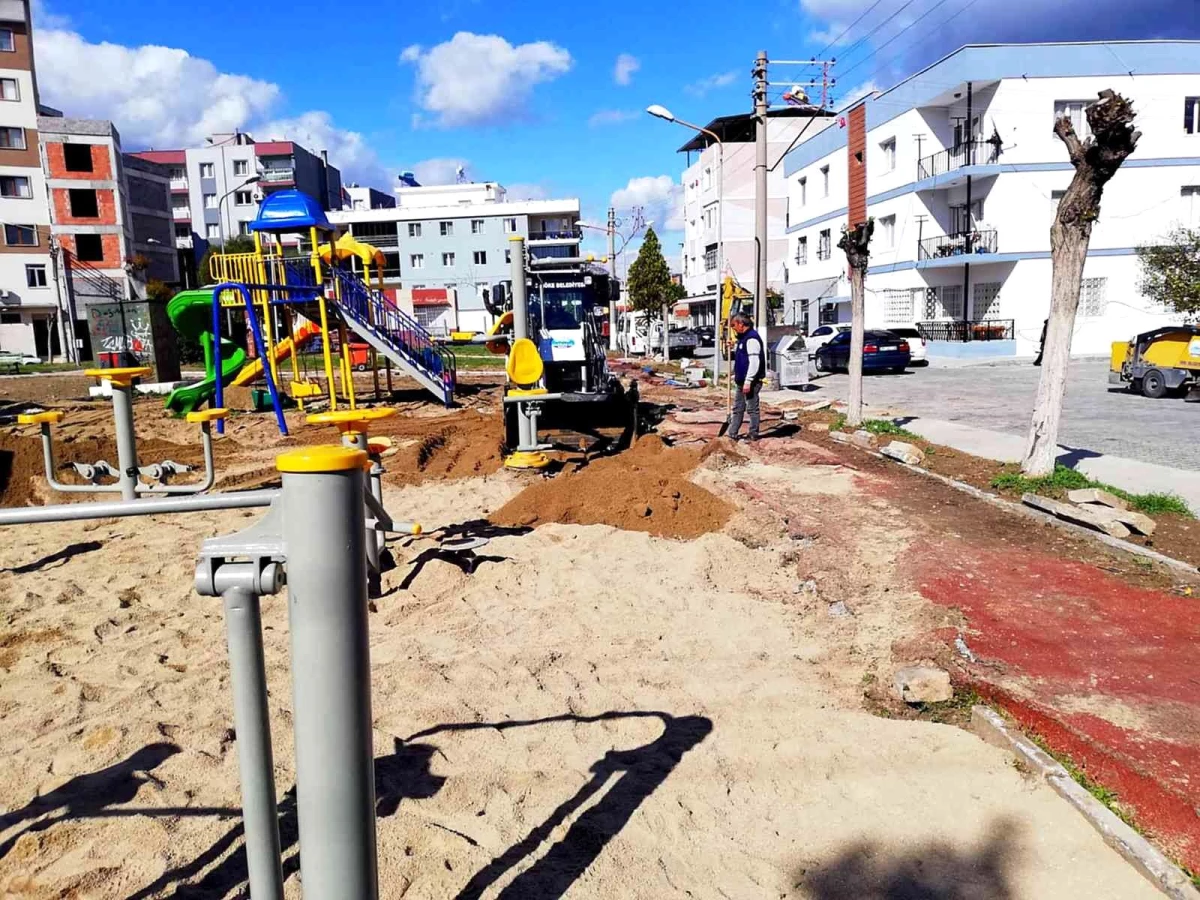Söke'de Koçlar Parkı yenileniyor