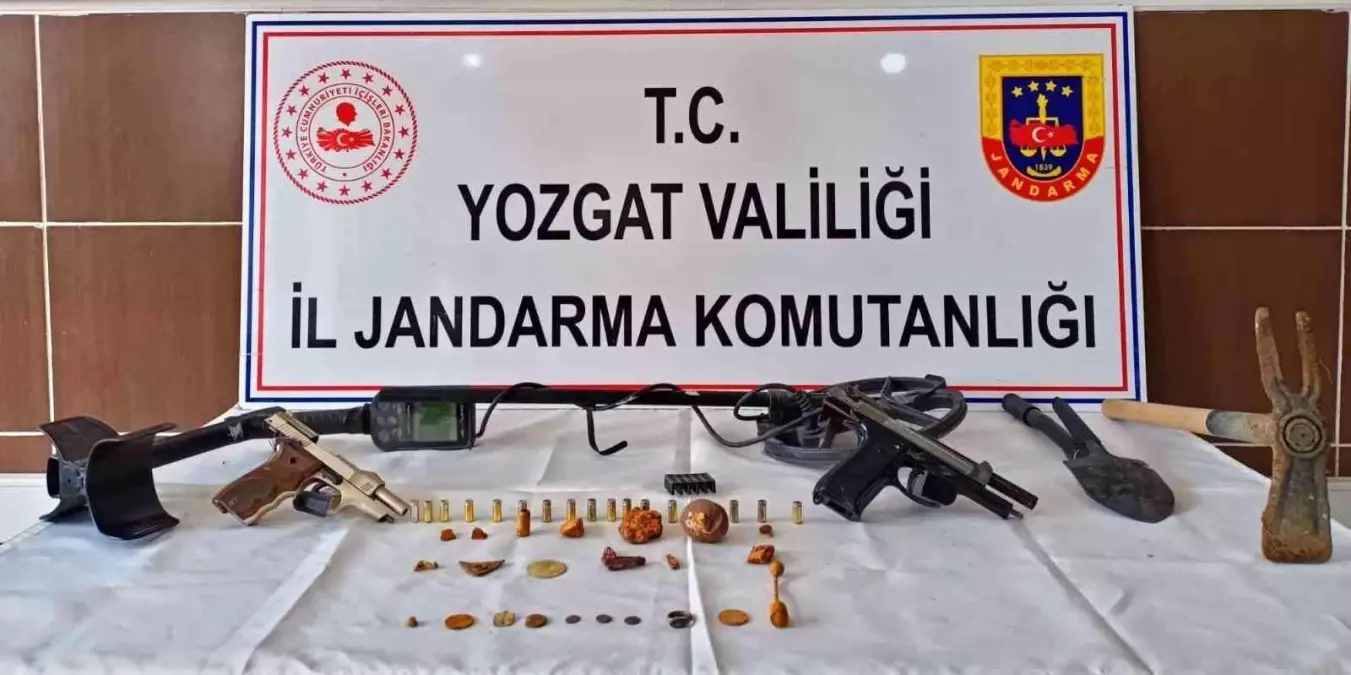 Yozgat\'ta 23 adet tarihi eser ele geçirildi